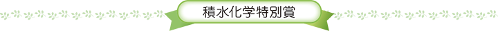積水化学特別賞
