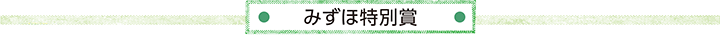 みずほ特別賞