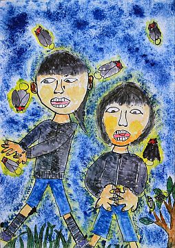 会長賞 岐阜県 郡上市立大和第一北小学校 4年 小寺杏果