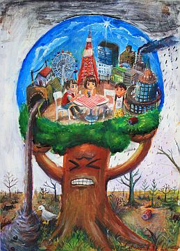 会長賞 宮城県 仙台市立中野中学校 2年 肥田あかり