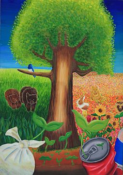 明治安田生命特別賞 茨城県 結城市立結城中学校 2年 山本彩佳