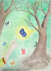 中学校の部 佳作 千葉県 千葉市立加曽利中学校 2年 菅美乃