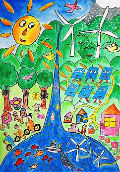 環境大臣賞 福島県 いわき市立四倉小学校 4年 糸井周平