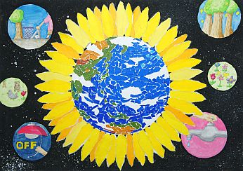 会長賞 埼玉県 狭山市立入間川東小学校 4年 小林美桜