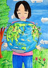 小学校の部 佳作 宮城県 栗原市立金成小学校 6年 熊谷琴美