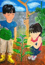 小学校の部 佳作 東京都 府中市立四谷小学校 6年 酒井ひかる