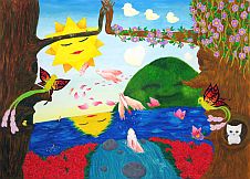 中学校の部 佳作 北海道 函館市立桐花中学校 3年 杉之原萌衣