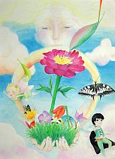 中学校の部 佳作 宮崎県 宮崎市立宮崎中学校 2年 山田詩織