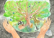 第19回全国小中学校児童・生徒環境絵画コンクール 入賞作品