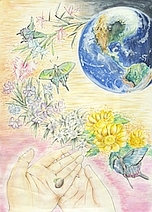 第19回全国小中学校児童・生徒環境絵画コンクール 入賞作品