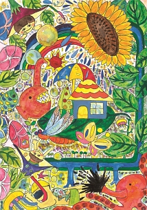 第20回全国小中学校児童・生徒環境絵画コンクール 入賞作品