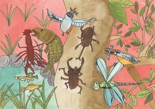 第20回全国小中学校児童・生徒環境絵画コンクール 入賞作品