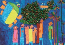 第20回全国小中学校児童・生徒環境絵画コンクール 入賞作品