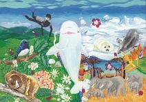 第20回全国小中学校児童・生徒環境絵画コンクール 入賞作品